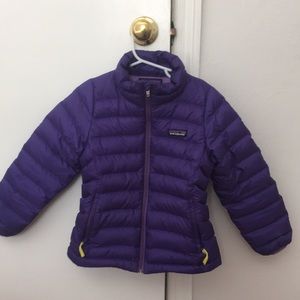 Kids Patagonia puff jacket